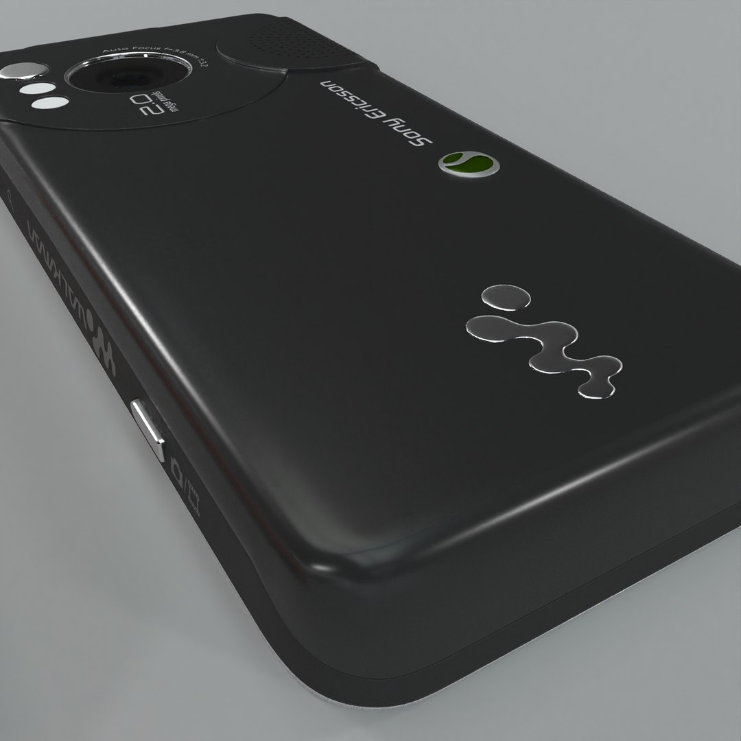 Celular Sony Ericsson W880 Modelo 3D - TurboSquid 355225