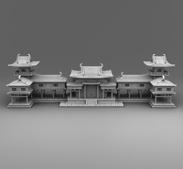 Great chinese palace model
