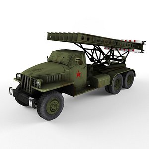 3d katyusha artillery