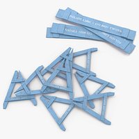 Police Wooden Traffic Barricade Disassembled Old