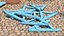 Police Wooden Traffic Barricade Disassembled Old