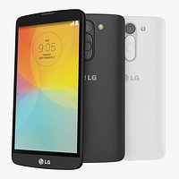 LG L80+ Bello Black And White Smartphone