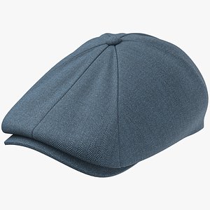 Flat Cap 03 3D model