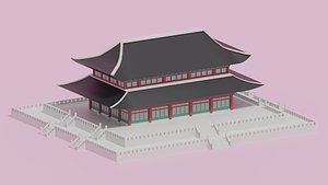 KOREA Gyeongbokgung Palace Geunjeongjeon Hall