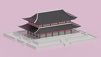 KOREA Gyeongbokgung Palace Geunjeongjeon Hall