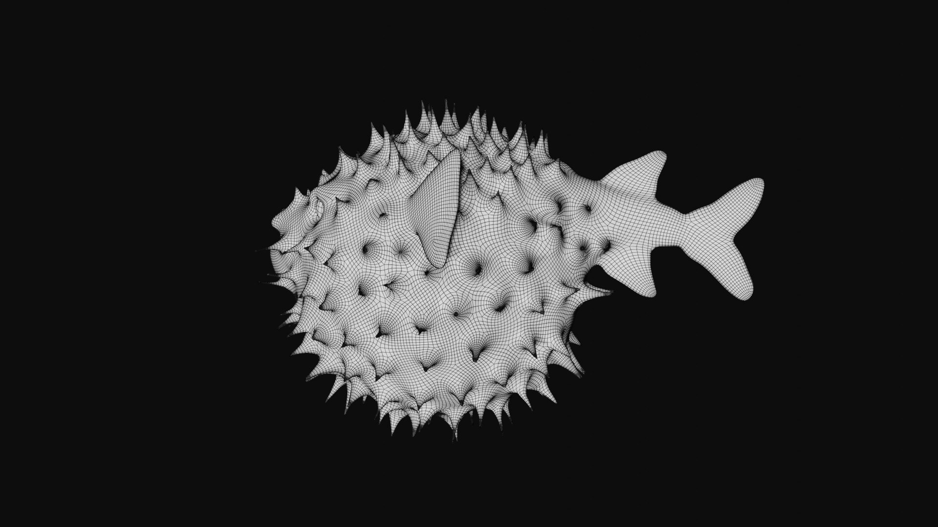 Puffer fish blow fish 3D model - TurboSquid 1756694