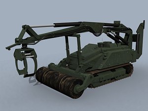 mv-4 dok-ing robotic vehicle 3D model