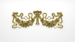 Classic decor ornament v01