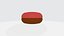 Low-Poly Cartoon Donut