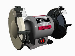 speed grinder 3d obj