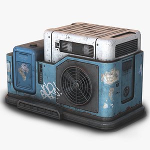 air condition 3D model