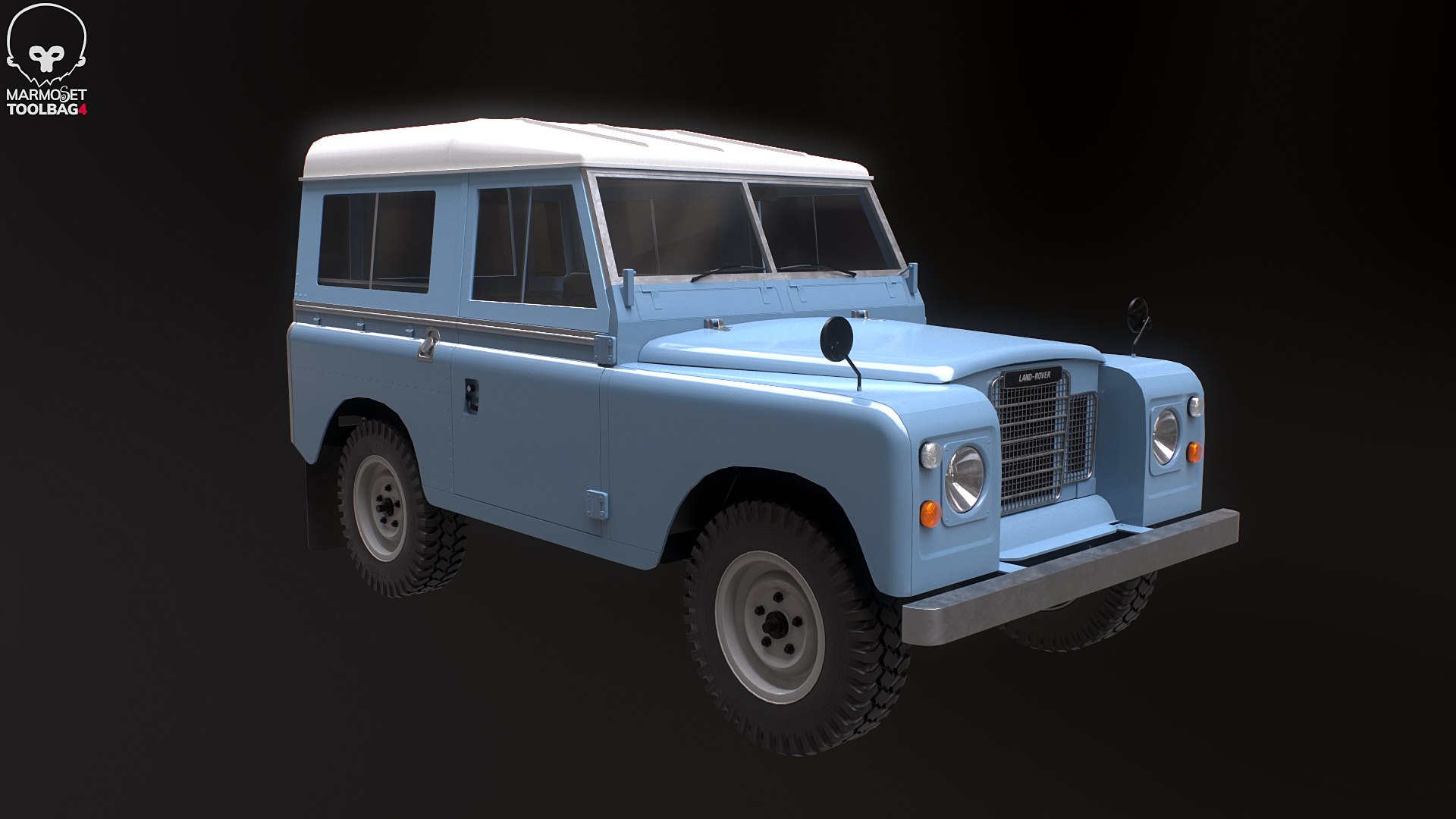 Land Rover Series III Short Wheelbase 3D Model - TurboSquid 2097739