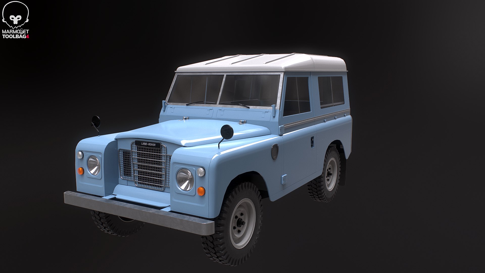 Land Rover Series III Short Wheelbase 3D Model - TurboSquid 2097739
