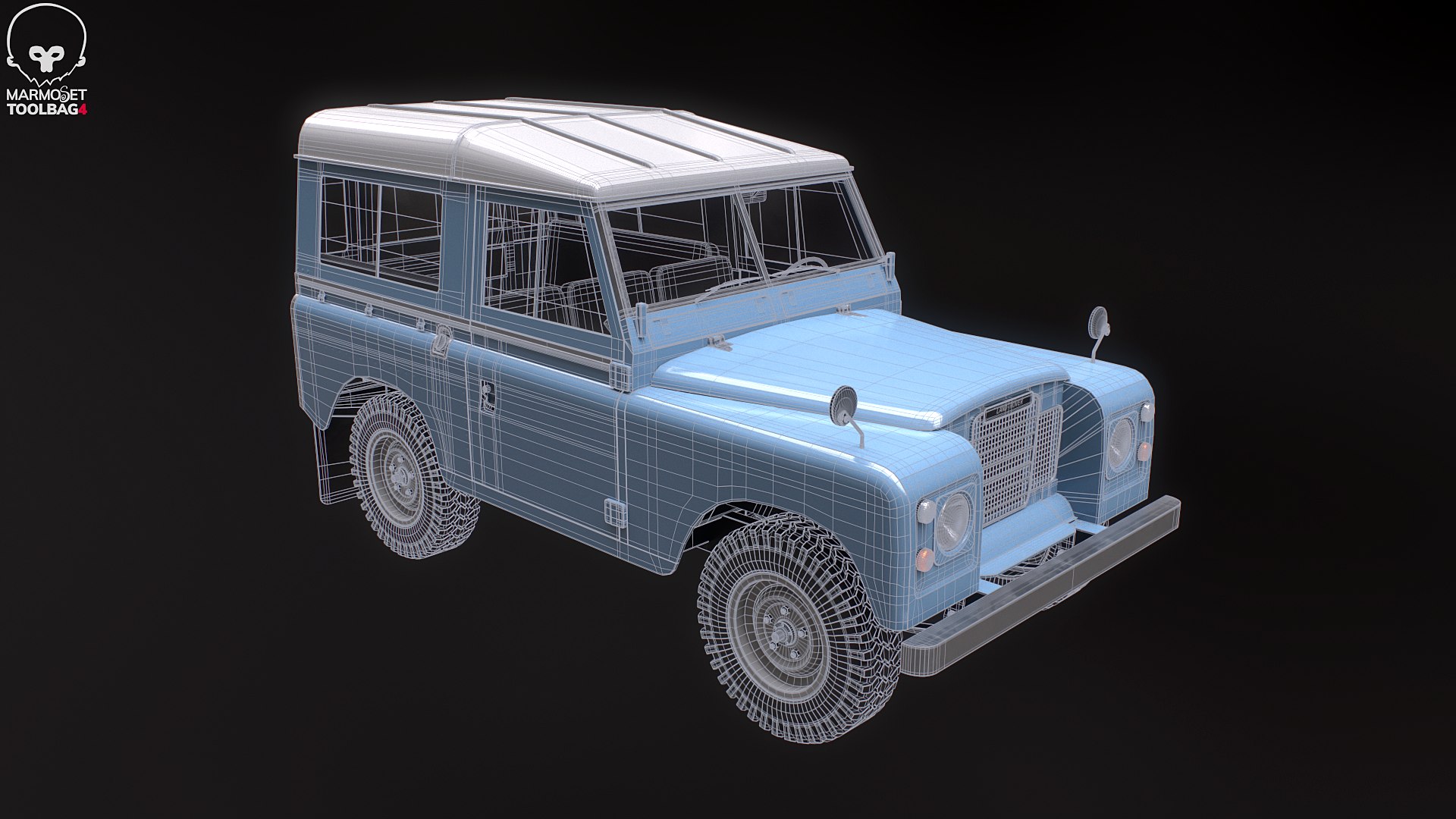 Land Rover Series III Short Wheelbase 3D Model - TurboSquid 2097739