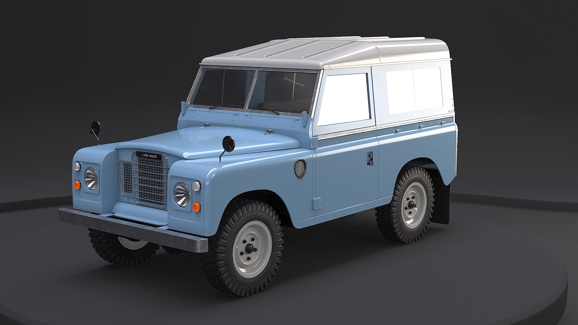 Land Rover Series III Short Wheelbase 3D Model - TurboSquid 2097739