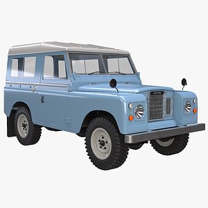 Land Rover Series III Short Wheelbase 3D model