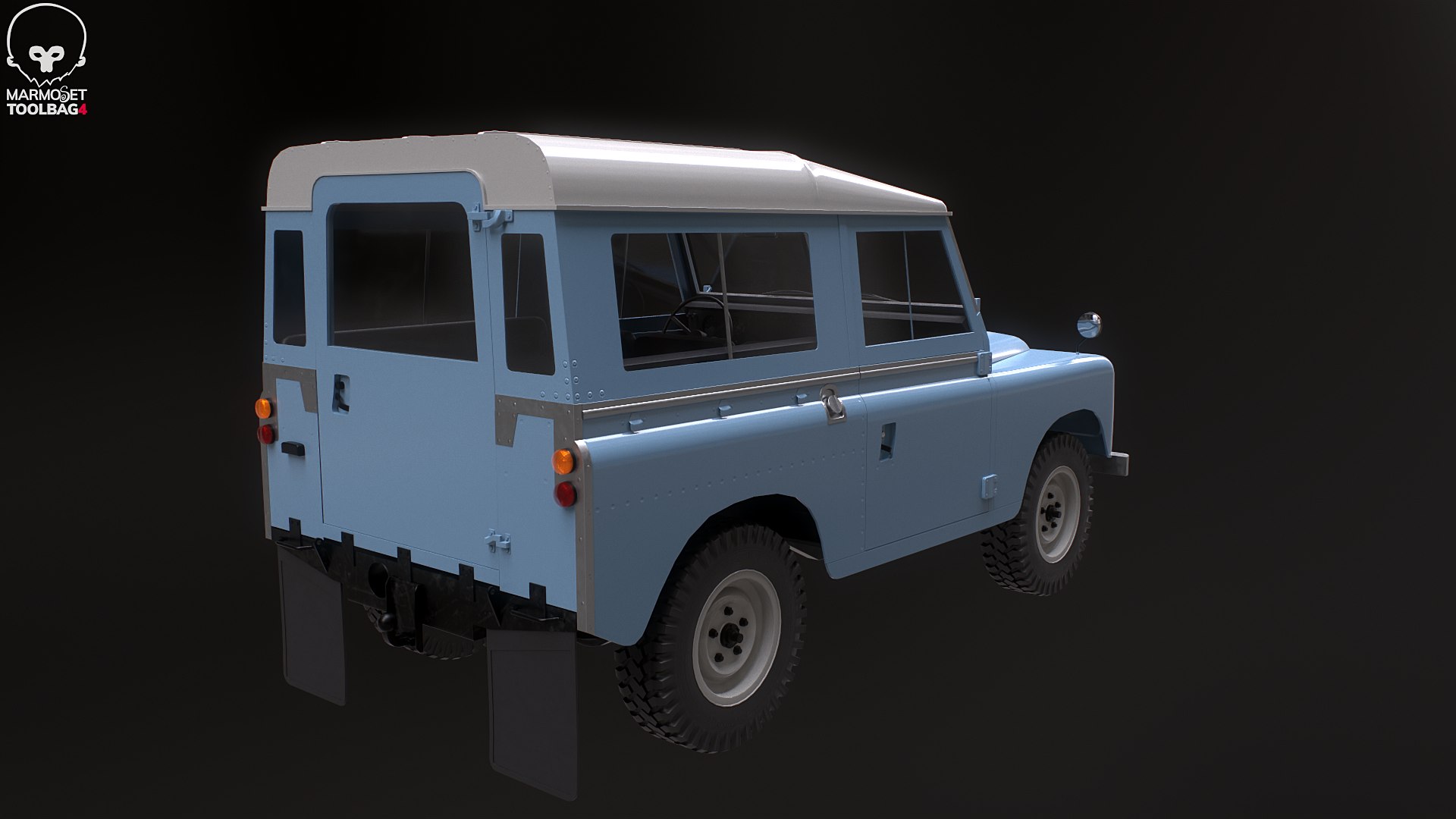 Land Rover Series III Short Wheelbase 3D Model - TurboSquid 2097739