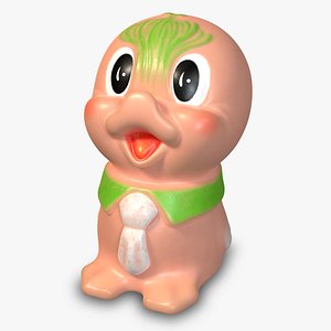 3D Cute Rubber Duck Toy