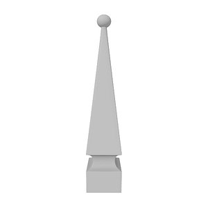 3d fence peak model