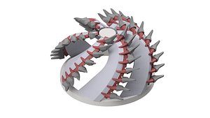 cutter head 3D model