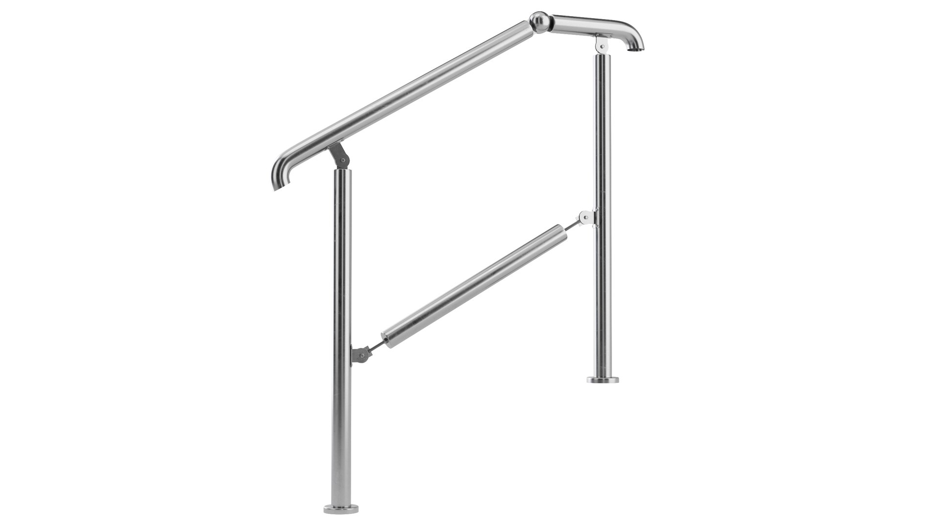 Steel Railing 3D Model - TurboSquid 1997298