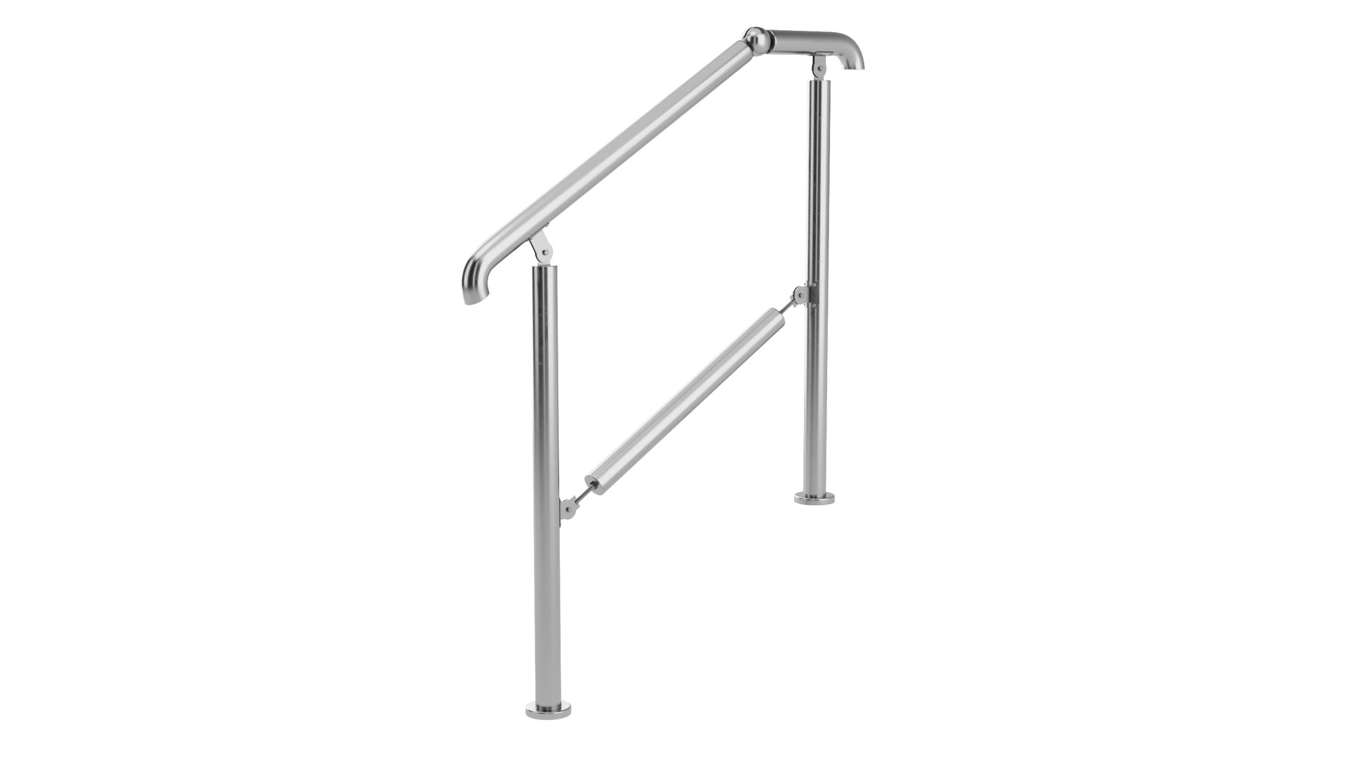 Steel Railing 3D Model - TurboSquid 1997298