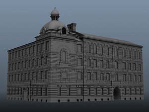 actual building 30 3d model