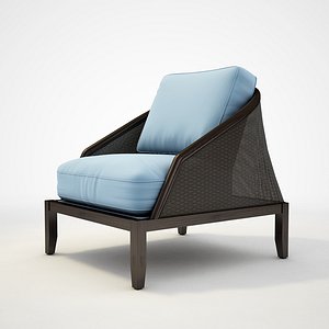 potocco - grace lounge chair 3d 3ds