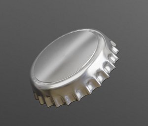 Bottle cap 3D model
