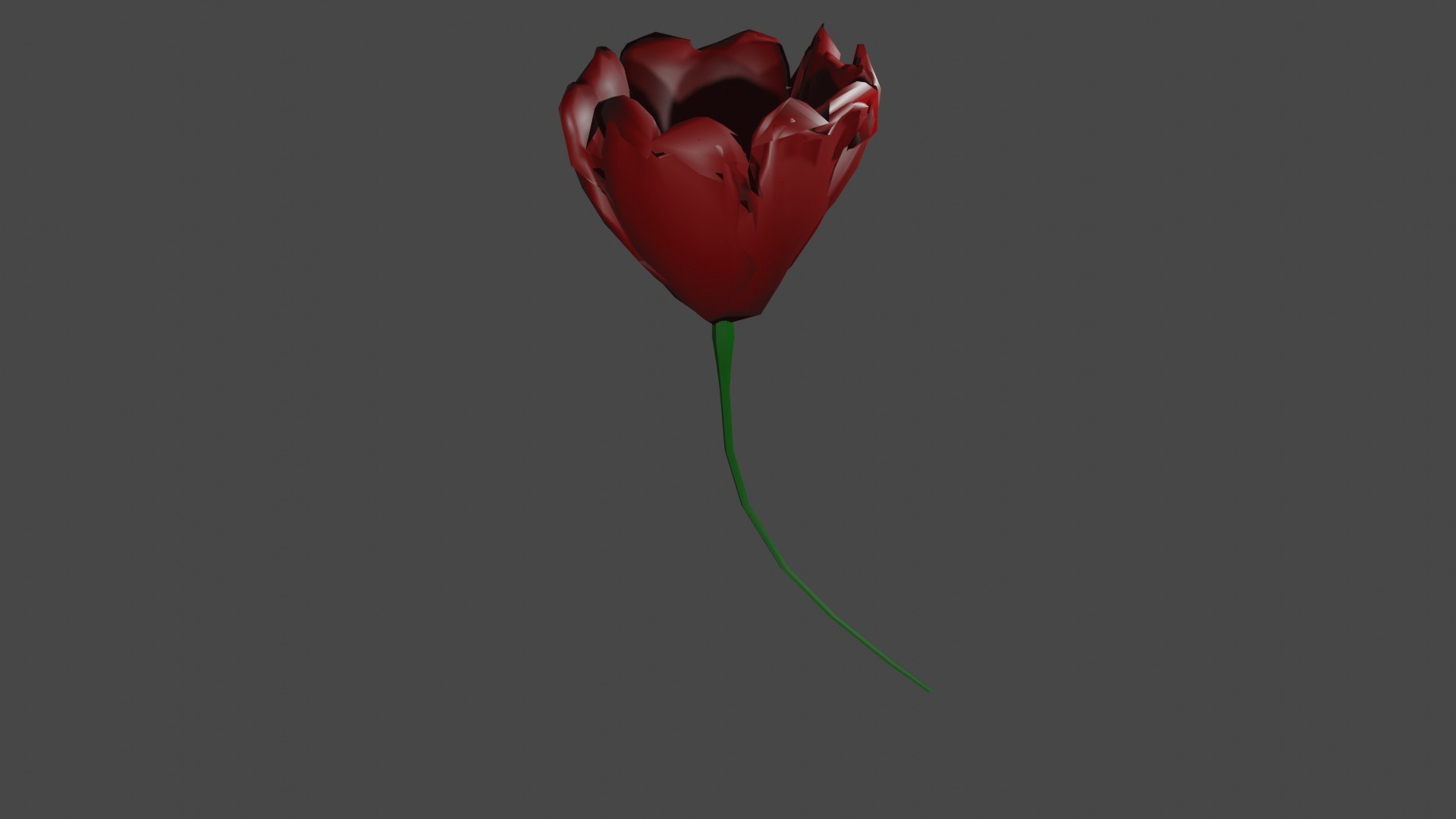 3D model Simple animated flower - TurboSquid 2054943