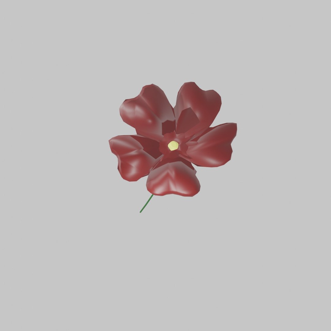 3D model animated flower - TurboSquid 2054943