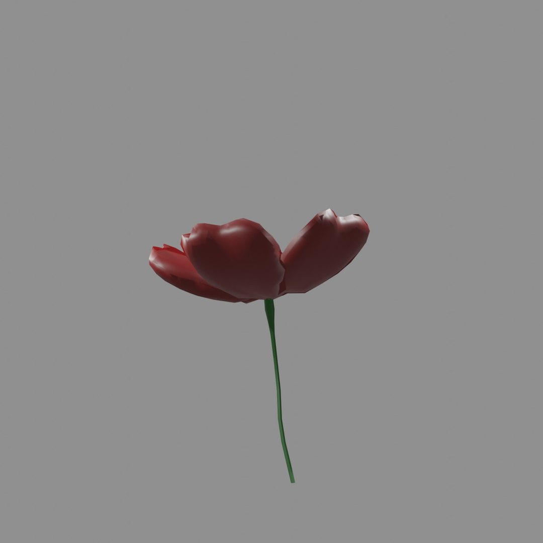3D model animated flower - TurboSquid 2054943