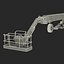 3d model telescopic boom lift generic