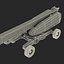 3d model telescopic boom lift generic