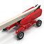 3d model telescopic boom lift generic