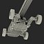 3d model telescopic boom lift generic