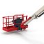 3d model telescopic boom lift generic