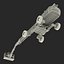 3d model telescopic boom lift generic