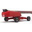 3d model telescopic boom lift generic