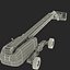 3d model telescopic boom lift generic