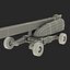 3d model telescopic boom lift generic