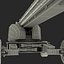 3d model telescopic boom lift generic