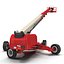 3d model telescopic boom lift generic