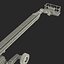 3d model telescopic boom lift generic