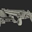3d model telescopic boom lift generic