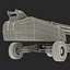 3d model telescopic boom lift generic