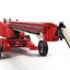 3d model telescopic boom lift generic