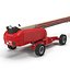 3d model telescopic boom lift generic