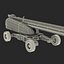 3d model telescopic boom lift generic