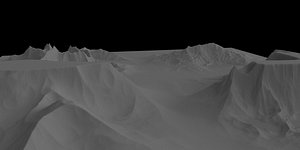 3D 4 landscape pack terrain collection model Open World model